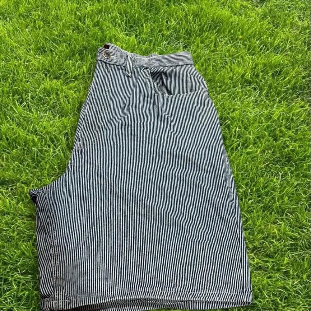 Faded-glory Men's Blue and Grey Shorts